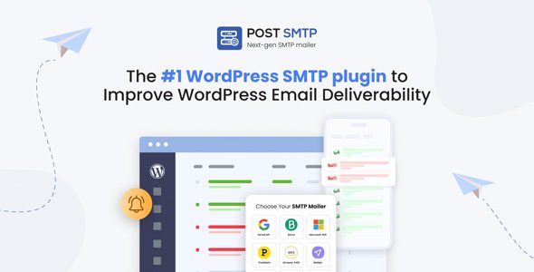Post SMTP Pro – SMTP Plugin for WordPress Email 1.5.2 1 Post SMTP Pro – SMTP Plugin for WordPress Email 1.5.2