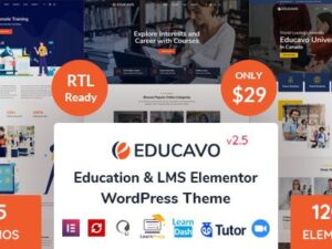 Educavo – Education WordPress Theme 3.4.2