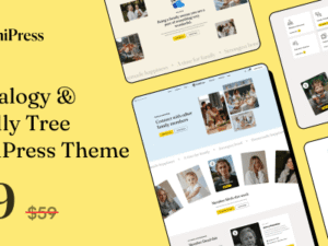 FamiPress – Genealogy & Family Tree WordPress theme 1.1.9