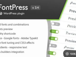 FontPress – WordPress Font Manager 3.4.8