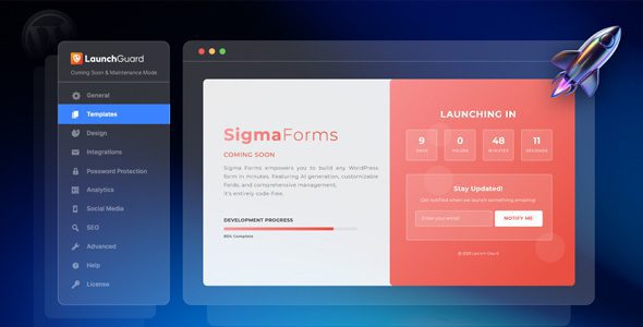 LaunchGuard Pro – WordPress Coming Soon Page Plugin 1.2.0 1 LaunchGuard Pro – WordPress Coming Soon Page Plugin 1.2.0