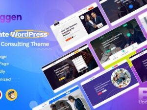 Aggen – Business Consulting WordPress Theme 3.1.0