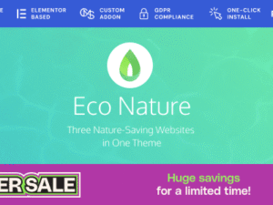 Eco Nature - Environment & Ecology WordPress Theme 2.2.3