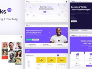 Geeks – Online Learning Marketplace WordPress Theme 1.3.0