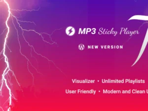 MP3 Sticky Player WordPress Plugin 9.0