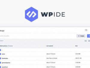 WPIDE Premium – Powerful File Manager & Code Editor for WordPress 3.5.6