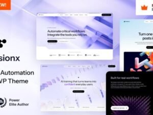 AI FusionX – AI Agency Tech & SaaS WordPress Theme 6.0