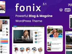 Fonix – Newspaper & Magazine WordPress Theme 3.5