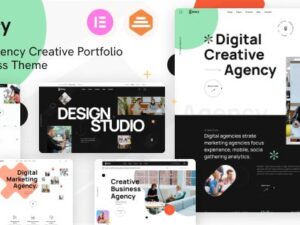 Goncy – Digital Agency & Creative Portfolio WordPress Elementor Theme 1.0.3