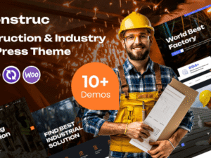Konstruc – Construction & Industry WordPress Theme 1.0.1