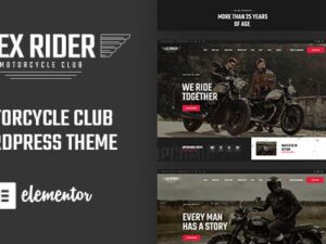 LexRider – Motorcycle Club WordPress Theme v