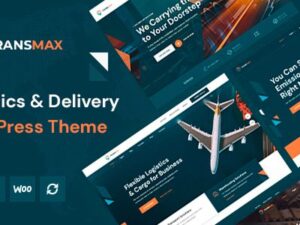Transmax – Logistics & Delivery Company WordPress Theme 1.0.33