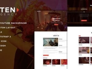 Benten – Responsive One Page Portfolio Theme 1.2