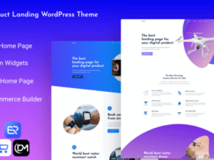 Jupi – Product Landing WordPress Theme 3.3.0
