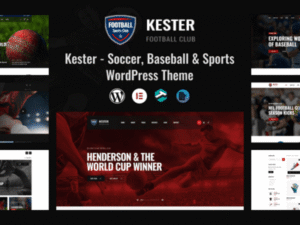 Kester – Soccer Club & Sports News WordPress Theme 1.2.4