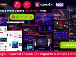 Playrex – eSports & Gaming WordPress Theme 1.4.7