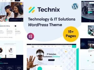 Technix – Technology & IT Solutions WordPress Theme 1.1.1