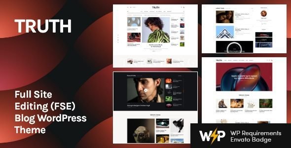 Truth – Full Site Editing (FSE) Blog WordPress Theme 1.9.0 1 Truth – Full Site Editing (FSE) Blog WordPress Theme 1.9.0